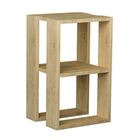 Hoofdtafel Alexandra House Living Ek Hout MDP 60 x 32 x 60 cm 1 Planke