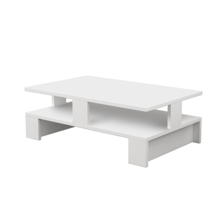 Centre Table Alexandra House Living White Wood MDP 80 x 28 x 50 cm Dou