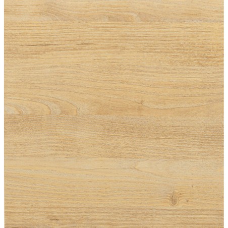 Desk Alexandra House Living Black Oak Metal Wood MDP 120 x 75 x 60 cm