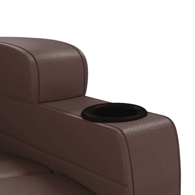 Fauteuil de massage Marron Similicuir