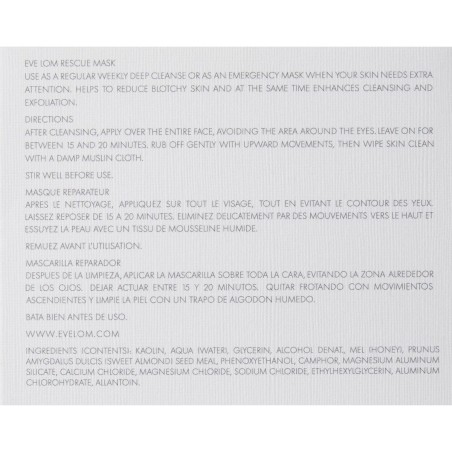 Masque nettoyant et régénérant Eve Lom 0028_7880