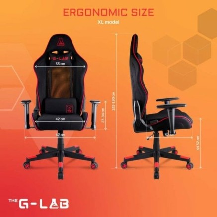 Chaise de jeu The G-Lab Oxygen Bleu 2