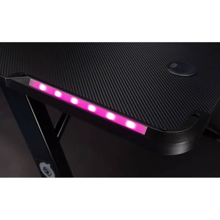 Mesa de Escritorio Gaming Talius Warship Z1 110 x 60 x 75 cm Negro 2