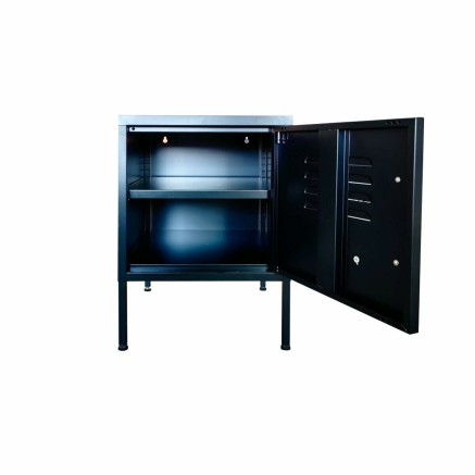 Comodino Home ESPRIT Nero