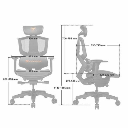 Silla Gaming Cougar Argo One Negro 2