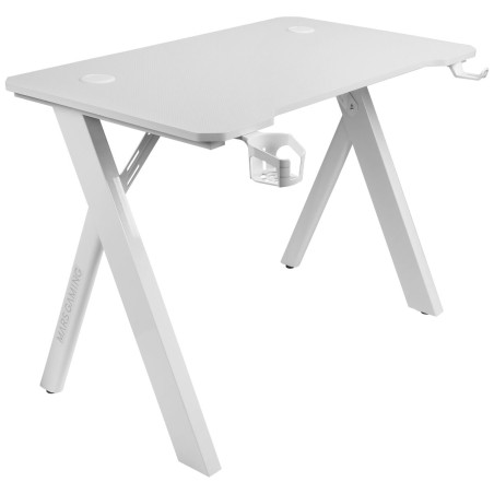 Bureau Mars Gaming MGD100RGBW Wit Staal 100 x 60 cm