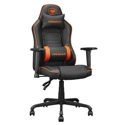 Gaming stoel Cougar Fusion S Zwart Zwart/Oranje 2
