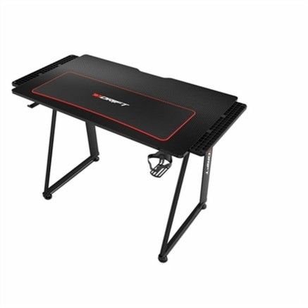 Bureau GAMING DRIFT DRDZ75 Zwart Zwart/Rood 100 x 60 cm
