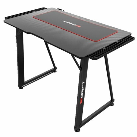 Bureau GAMING DRIFT DRDZ75 Zwart Zwart/Rood 100 x 60 cm