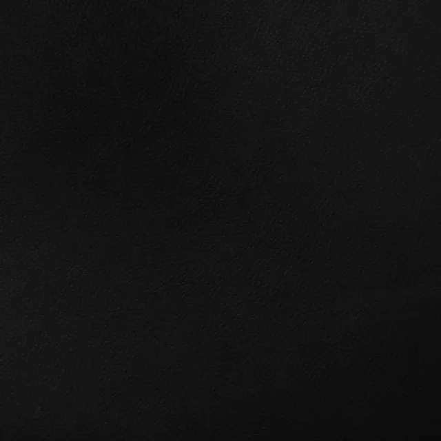 Chaise pivotante à manger Noir Bois courbé et similicuir