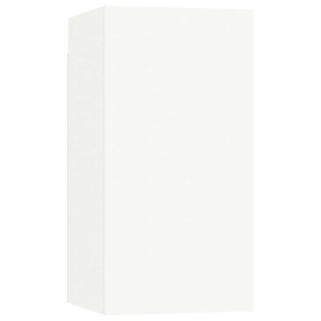 Ensemble de meubles TV 7 pcs Blanc Bois d'ingénierie