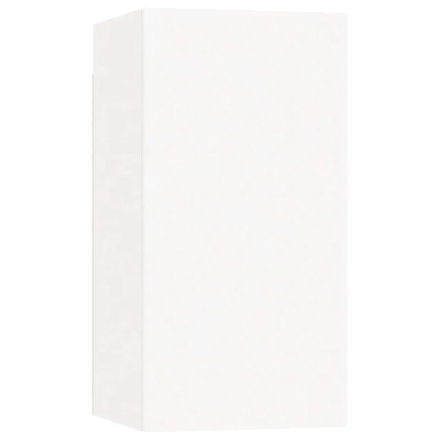 Ensemble de meubles TV 4 pcs Blanc Bois d'ingénierie