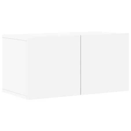 Ensemble de meubles TV 6 pcs Blanc Bois d'ingénierie