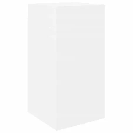 Ensemble de meubles TV 6 pcs Blanc Bois d'ingénierie