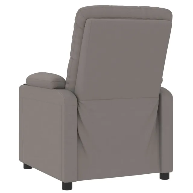 Fauteuil inclinable électrique Taupe Tissu