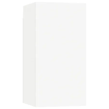 Ensemble de meubles TV 8 pcs Blanc Bois d'ingénierie