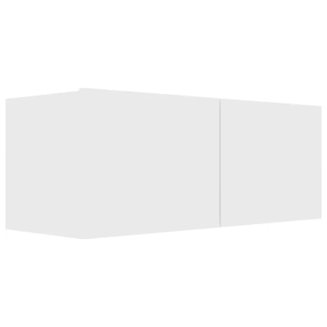 Ensemble de meubles TV 6 pcs Blanc Bois d'ingénierie