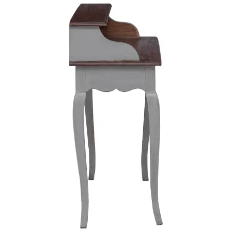 Bureau d'écriture bois d'acajou massif 80x40x92 cm