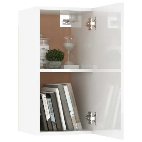 Ensemble de meubles TV 8 pcs Blanc Bois d'ingénierie