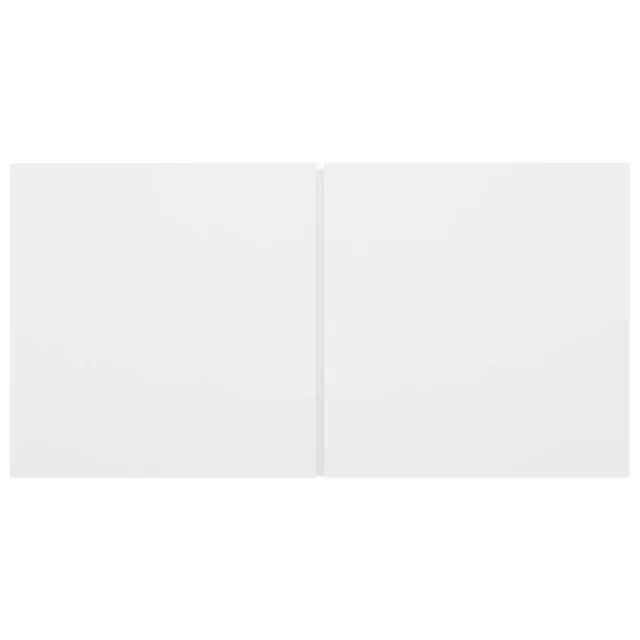 Ensemble de meubles TV 7 pcs Blanc Bois d'ingénierie