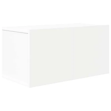 Ensemble de meubles TV 8 pcs Blanc Bois d'ingénierie