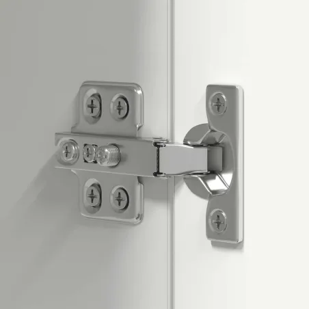 Ensemble de meubles TV 8 pcs Blanc Bois d'ingénierie