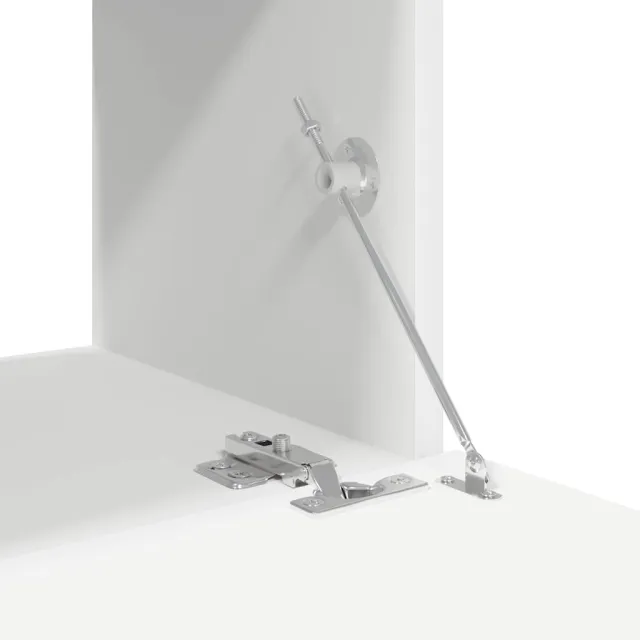 Ensemble de meubles TV 8 pcs Blanc Bois d'ingénierie