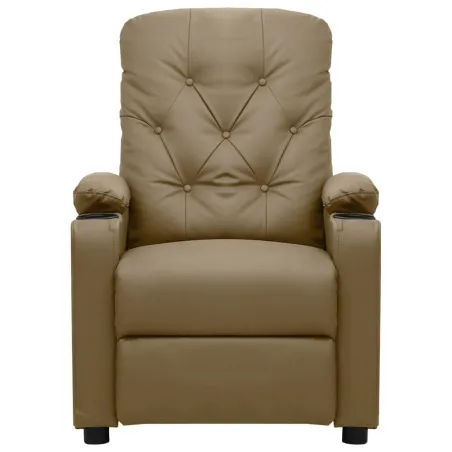 Fauteuil de massage électrique Cappuccino Similicuir