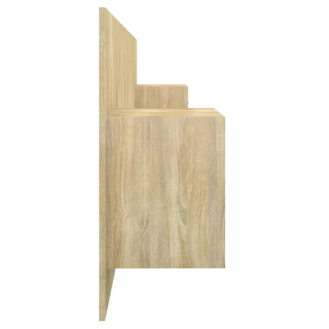 Tête de lit avec armoires Chêne sonoma Bois d'ingénierie