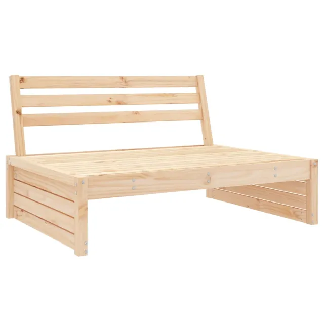 Salon de jardin 6 pcs Bois de pin massif