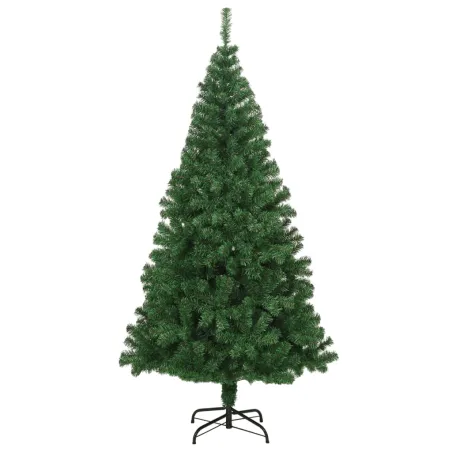 Arbre de Noël artificiel avec branches épaisses vert 180 cm PVC