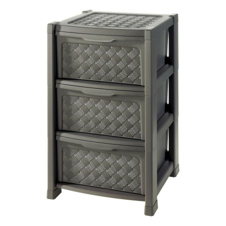 Ladenkast Tontarelli Arianna Bruin 3 lades 38,5 x 39 x 63,5 cm