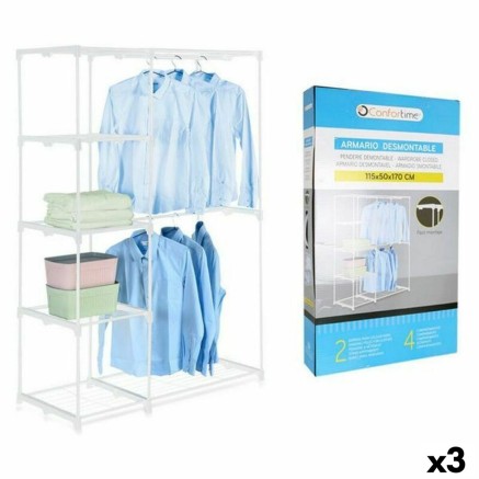Kabinet dat ontmanteld kan worden Confortime Metaal 115 x 50 x 170 cm