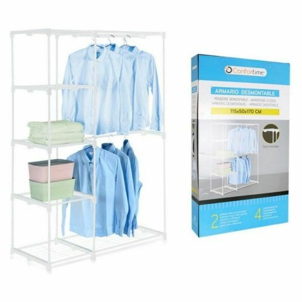 Cabinet that can be Dismantled Confortime Metal 115 x 50 x 170 cm 2