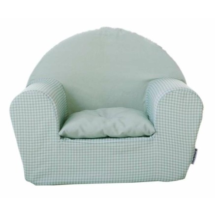 Canapé Convertible Vichy Aigue marine Enfant 2