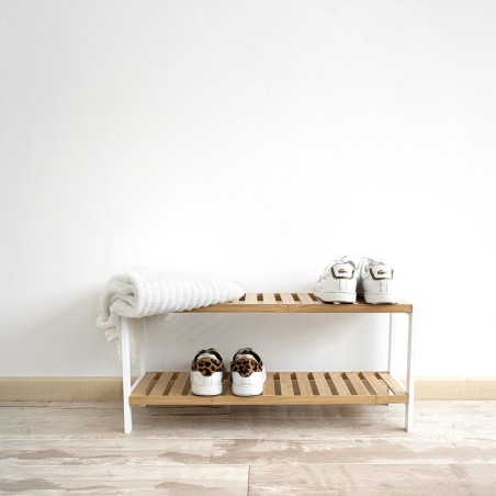 Zapatero Vinthera Moa Natural Bambú 69 x 24,5 x 31 cm