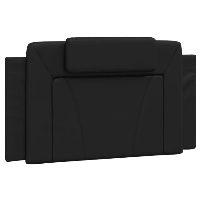 Cadre de lit Viana avec LED sans matelas noir 100x203 cm