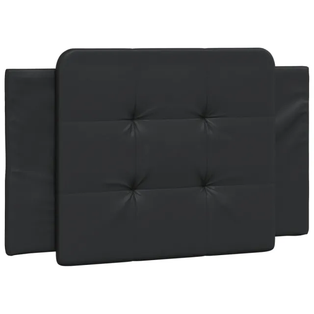 Cadre de lit avec LED sans matelas Zadar noir 90x190 cm