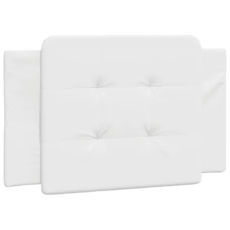 Cadre de lit avec LED sans matelas Zadar blanc 90x200 cm