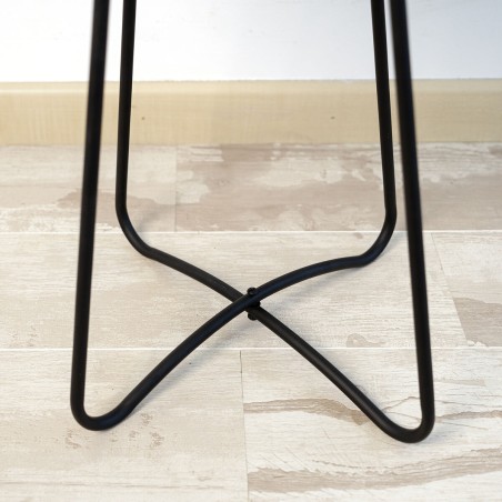 Bijzettafel Vinthera Moa Zwart Groen 38 x 49 cm (6 Stuks)