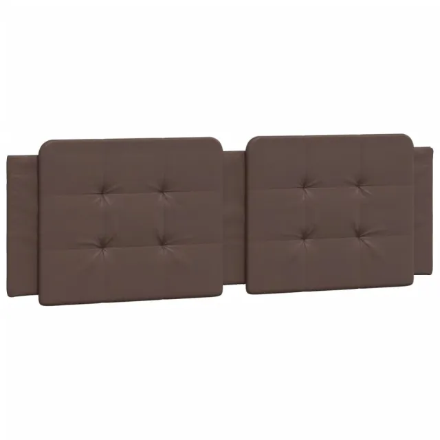 Cadre de lit avec LED sans matelas Zadar marron 160x200 cm