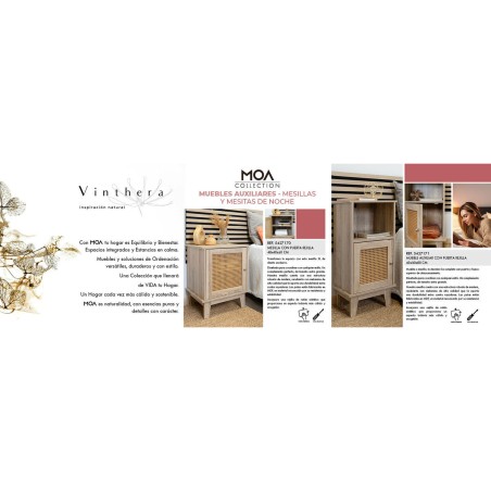 Mueble Auxiliar Vinthera Moa Marrón