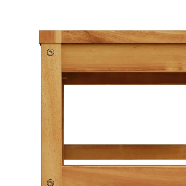 Salon de jardin avec coussins 7 pcs bois massif d'acacia