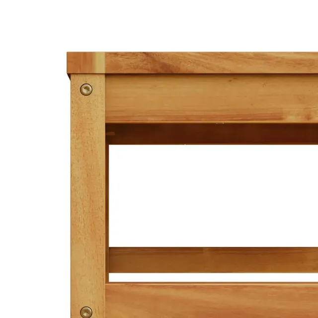 Salon de jardin avec coussins 5 pcs Bois d'acacia solide