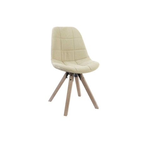 Sedia da Sala da Pranzo DKD Home Decor Beige Multicolore 47 x 55 x 85