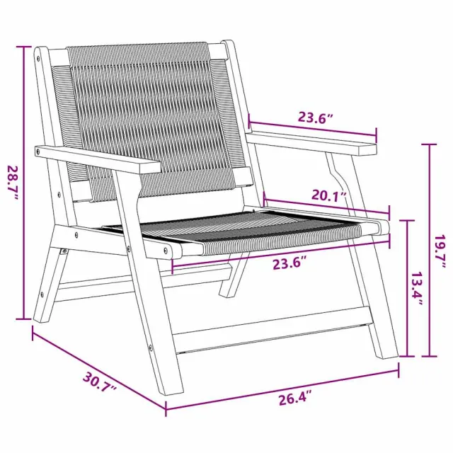 Chaises de jardin avec table 3 pcs Gris Bois d'Acacia Massif