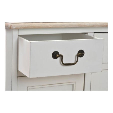 Buffet DKD Home Decor  Blanc Marron Clair Sapin 118 x 45 x 90 cm