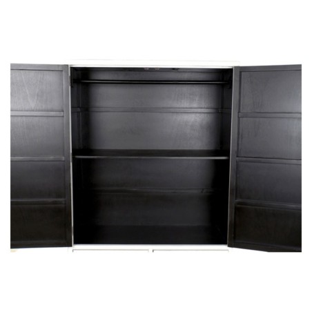 Armadio DKD Home Decor Bianco Dorato Metallo Pioppo 120 x 50 x 175 cm