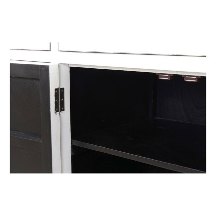 Buffet DKD Home Decor Kamakura Blanc Doré Métal Peuplier 150 x 50 x 2