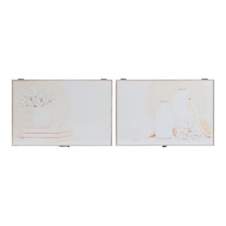Armadietto portachiavi DKD Home Decor 8424001797233 Legno Legno MDF Be